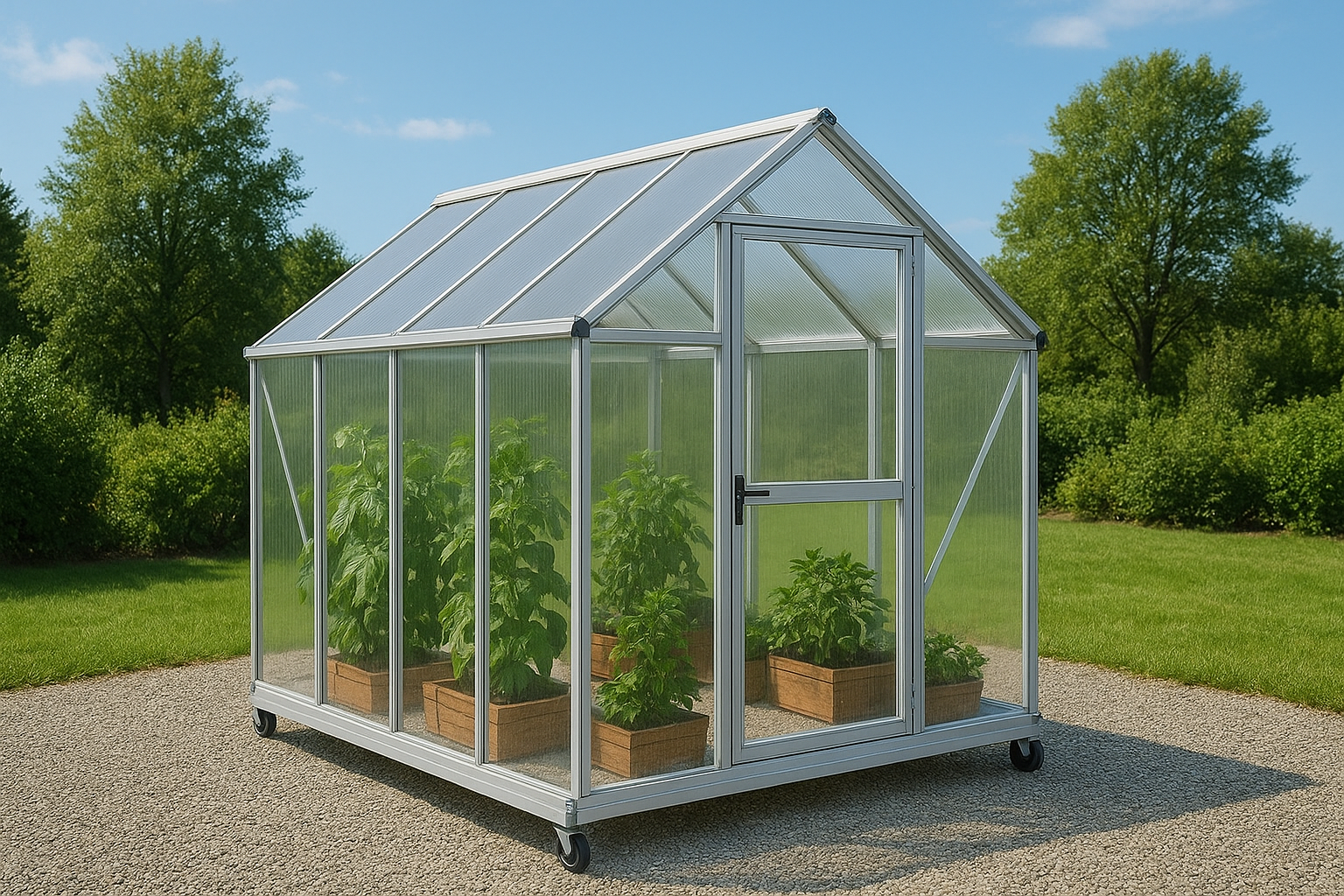 Green House Baja Ringan Portable